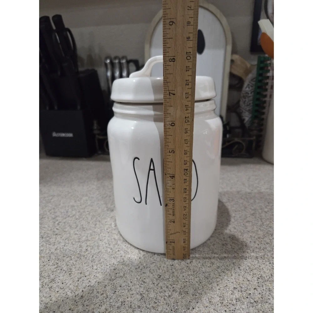 Rae Dunn Sand‎ Beach Ceramic Canister Summer Coastal Nautical